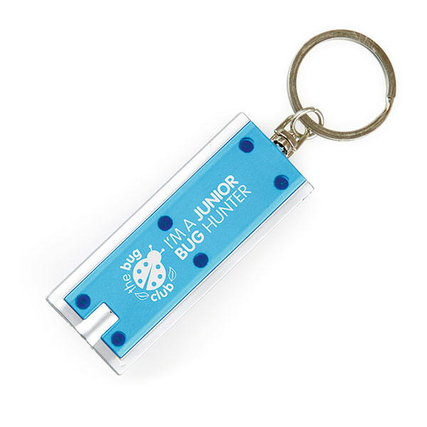 LED Torch Key Ring - Full Colour
