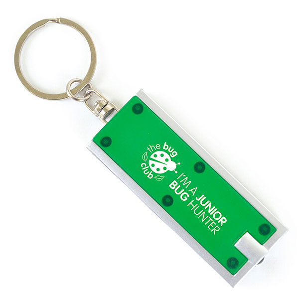 LED Torch Key Ring - Full Colour