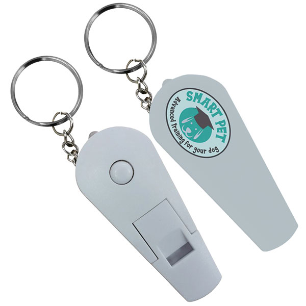 Whistle Torch Key Ring
