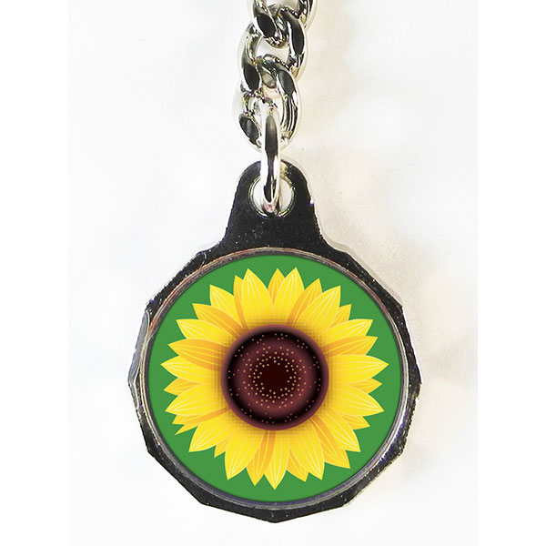 Trolley Token Key Ring With Chain