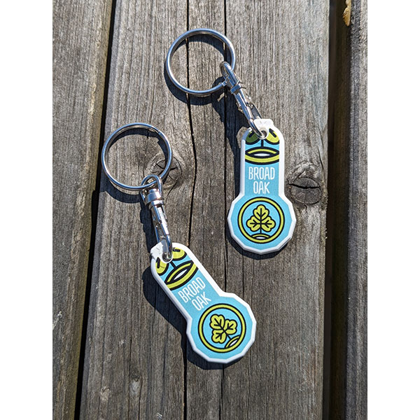 Trolley Stick Key Ring