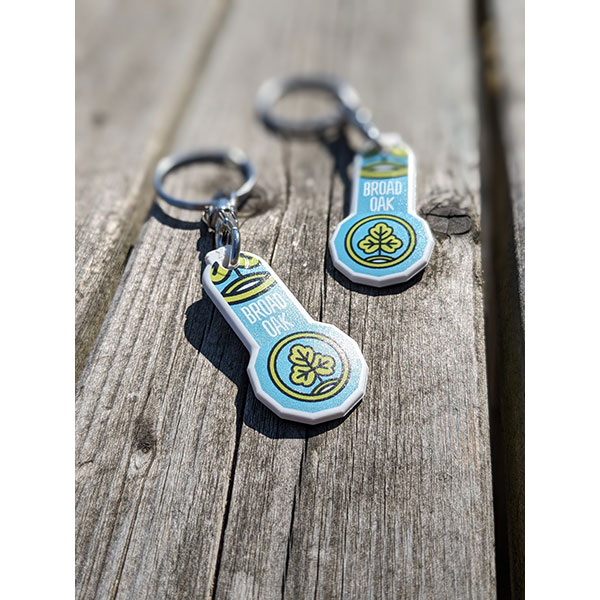 Trolley Stick Key Ring