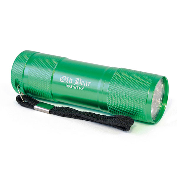 Sycamore Solo Aluminium 9 LED Torch