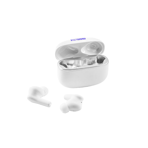Noise Cancelling Wireless Earbuds in Recycled ABS Case