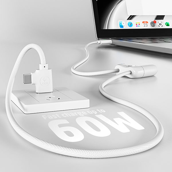 Xoopar Ice-Tag Smart Tracker and 60W Charging Cable