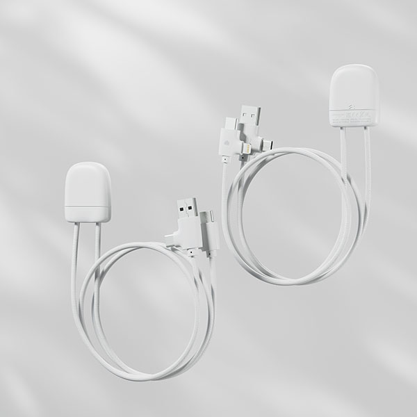 Xoopar Ice-Tag Smart Tracker and 60W Charging Cable