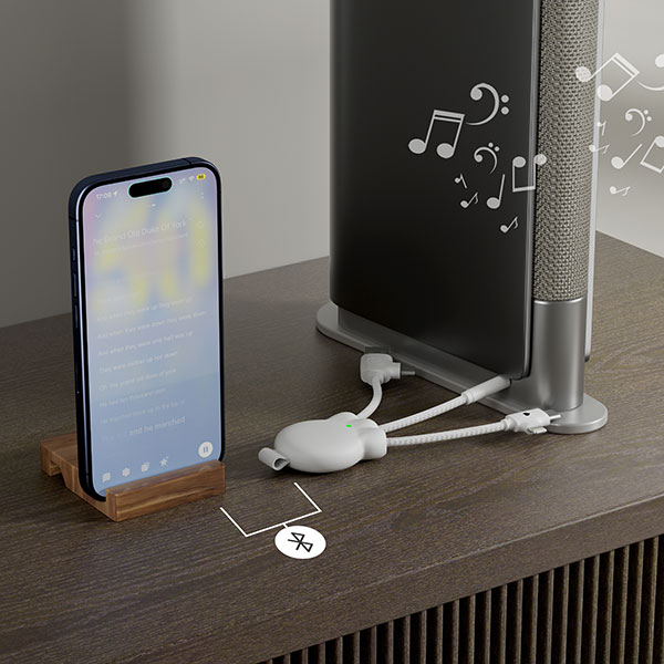 Xoopar Octopus Wireless Audio Transmitter and Charging Cable