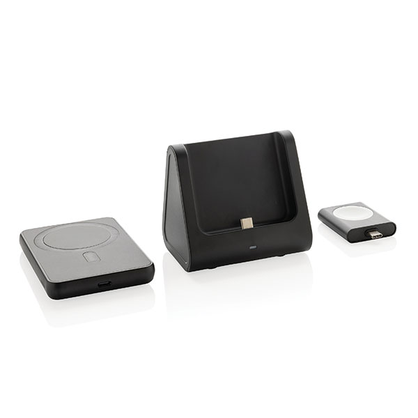 Powerbase RCS Recycled 3 in 1 Charger with 5000mAh Powerbank