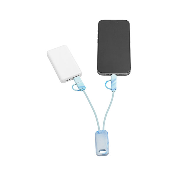 Berners 6 in 1 Recycled USB Cable - 1 Colour