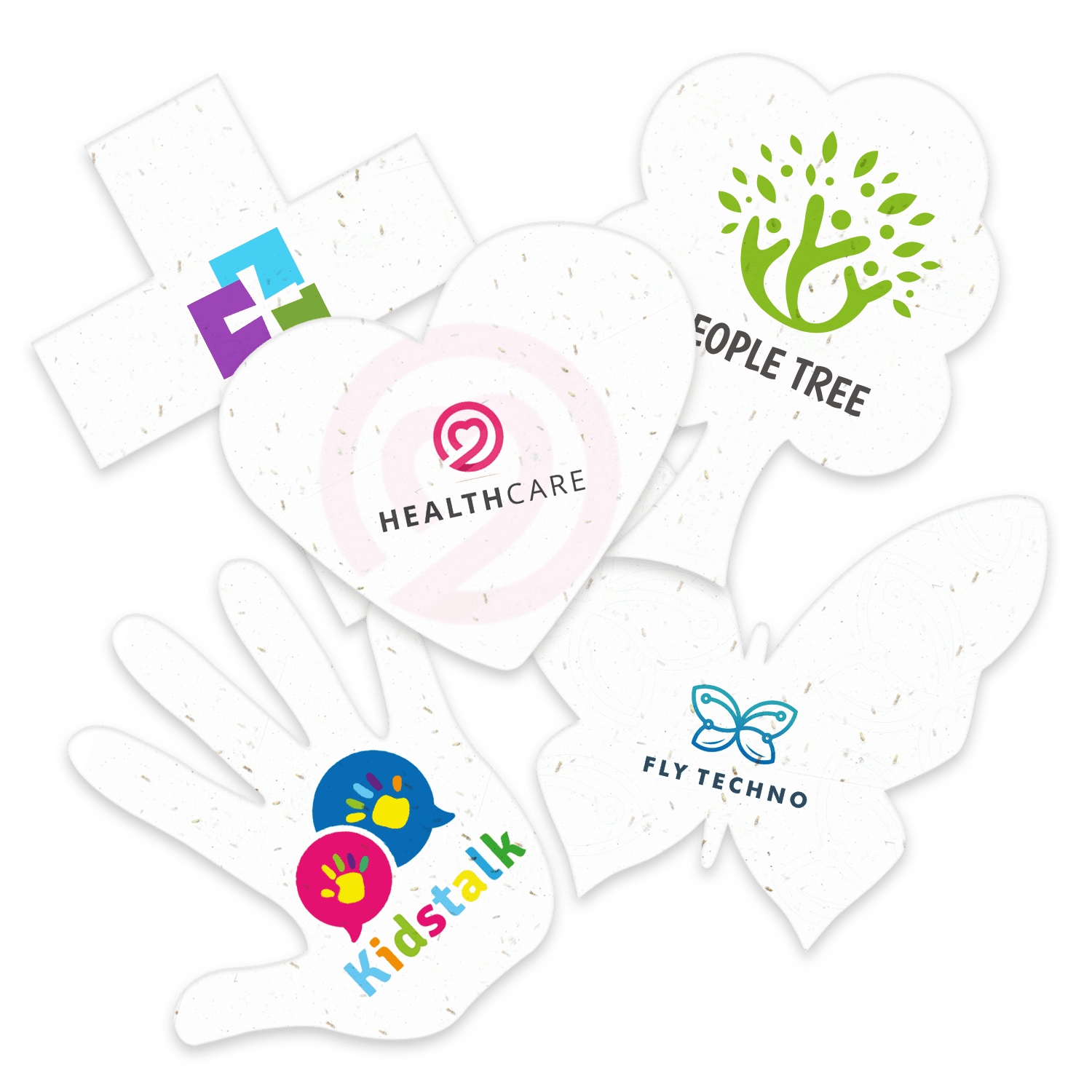 Seeded Paper Medium Shapes