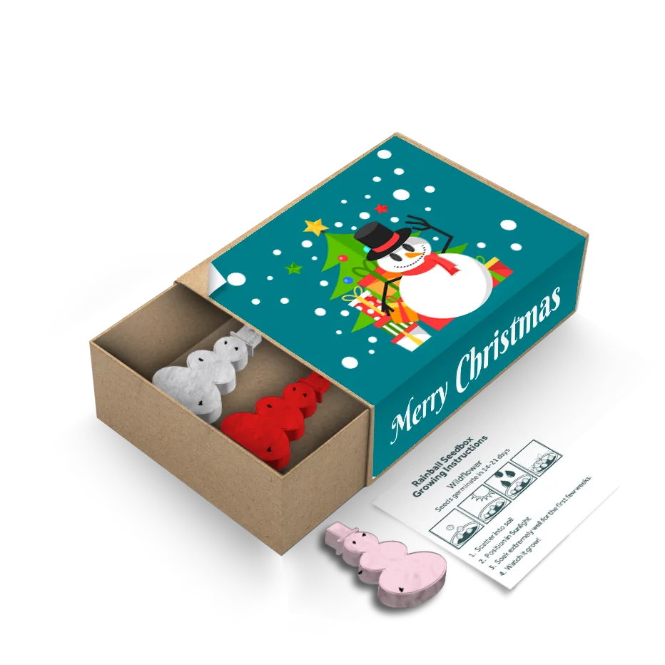 Snowman Rainball Seedboxes